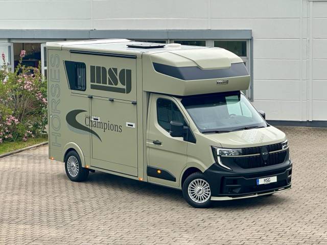 Horsebox HGV Renault RENAULT MASTER 170 MSG STALLION LIGHT AUTOMATIQUE 2026 New