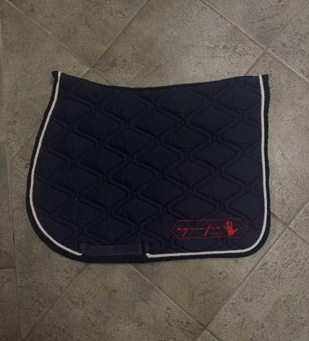 Selleria Equipe Jumping Saddle Pad & Fly Bonnet Set