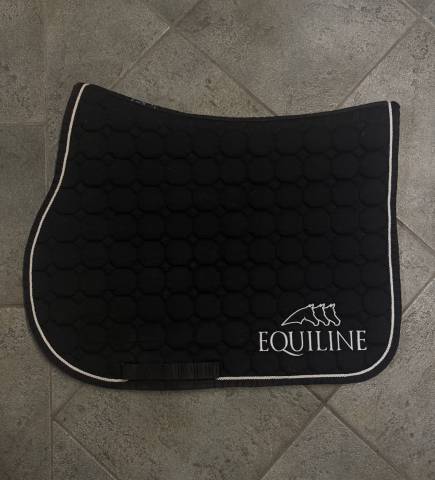 Equiline Octagon Jumping Saddle Pad & Fly Bonnet Set