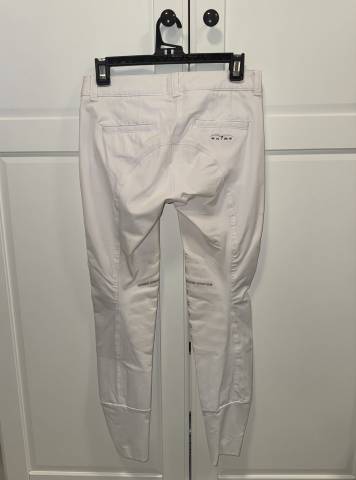 Animo Swarovski Crystal Competition Breeches &ndash; White