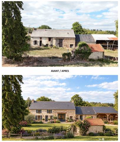 Farm to be restored  Creuse