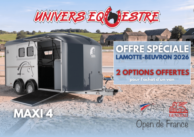 Horse trailer Cheval Liberte optimax 4 Stalls 2026 New
