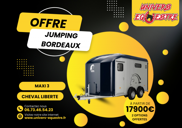 Horse trailer Cheval Liberte MINIMAX 3 Stalls 2025 New