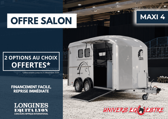 Horse trailer Cheval Liberte optimax 4 Stalls 2026 New