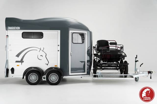 Horse trailer Cheval Liberte MARATHON 2 Stalls 2026 New