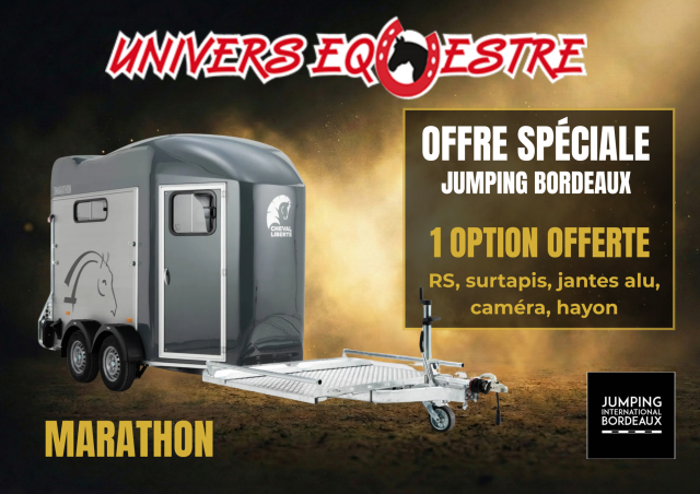 Horse trailer Cheval Liberte MARATHON 2 Stalls 2026 New