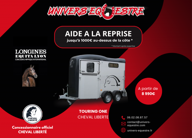 Horse trailer Cheval Liberte GOLD TOURING ONE 1,5 Stalls 2025 New