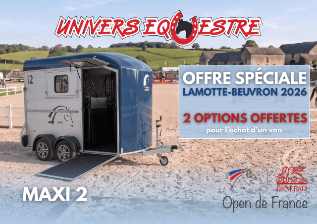 Horse trailer Cheval Liberte DUOMAX 2 Stalls 2026 New