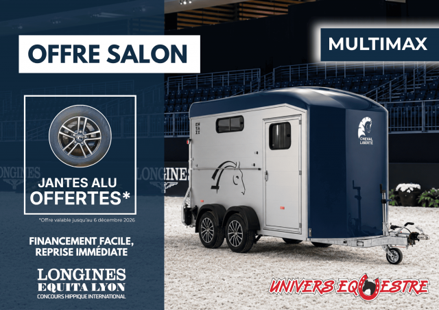 Horse trailer Cheval Liberte MULTIMAX 2 Stalls 2026 New