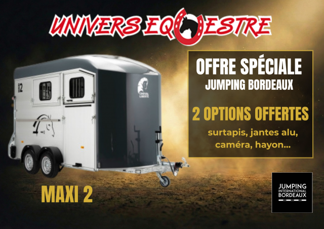 Horse trailer Cheval Liberte DUOMAX 2 Stalls 2026 New