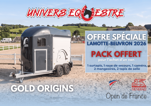 Horse trailer Cheval Liberte ORIGINS 2 Stalls 2026 New