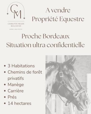 Equestrian property  Gironde