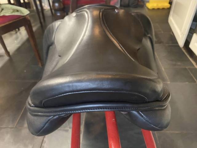 Cavaletti 17.5&rsquo;&rsquo;  Saddle used 5 times. XL orange gull