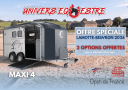 Horse trailer Cheval Liberte optimax 4 Stalls 2026 New