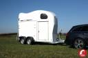 Horse trailer Cheval Liberte Gold One "White Line" blanc 1,5 Stalls 2024 New