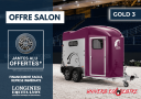 Horse trailer Cheval Liberte GOLD 3 2 Stalls 2026 New