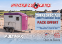 Horse trailer Cheval Liberte MULTIMAX 2 Stalls 2026 New