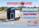 Horse trailer Cheval Liberte GOLD ONE ORIGINS 1,5 Stalls 2026 New