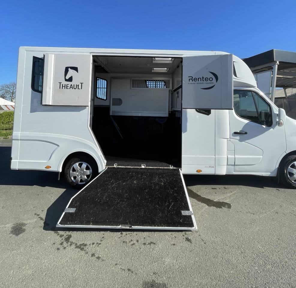 Horsebox HGV Renault master proteo switch stalles 2023 Used