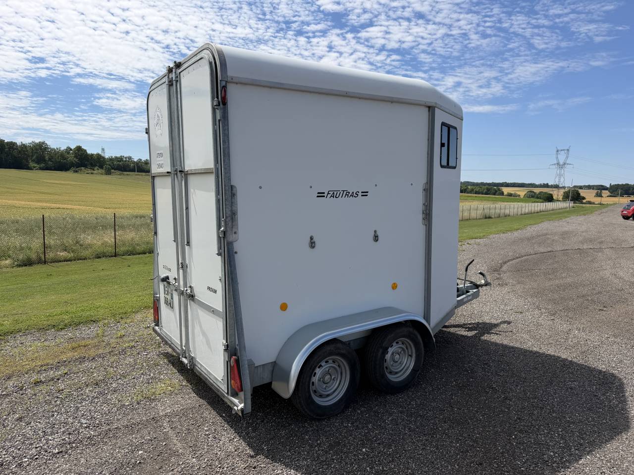 Horse trailer Fautras PROVAN  2 Stalls 2018 Used