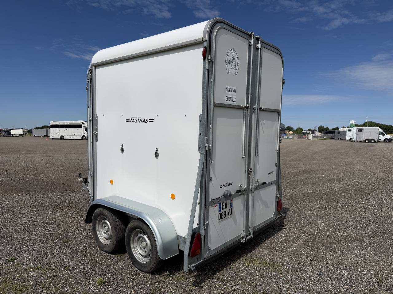 Horse trailer Fautras PROVAN  2 Stalls 2018 Used