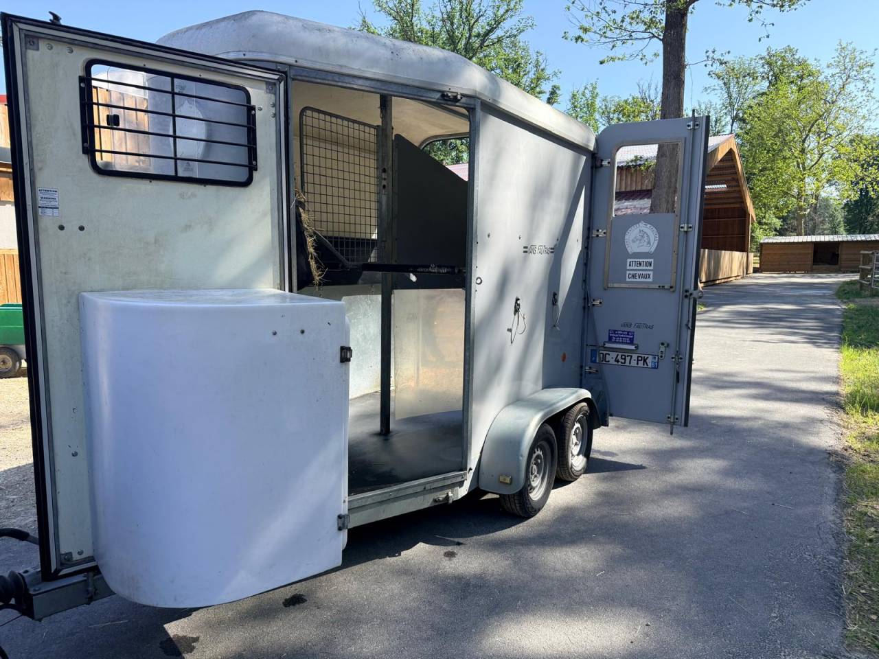 Horse trailer Fautras PROVANS 2 Stalls 2014 Used