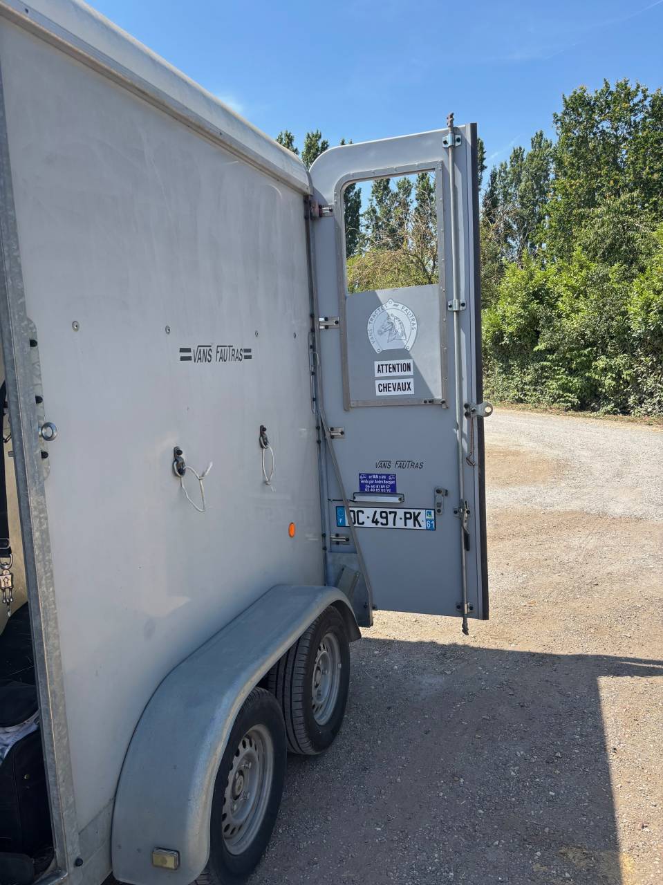 Horse trailer Fautras PROVANS 2 Stalls 2014 Used