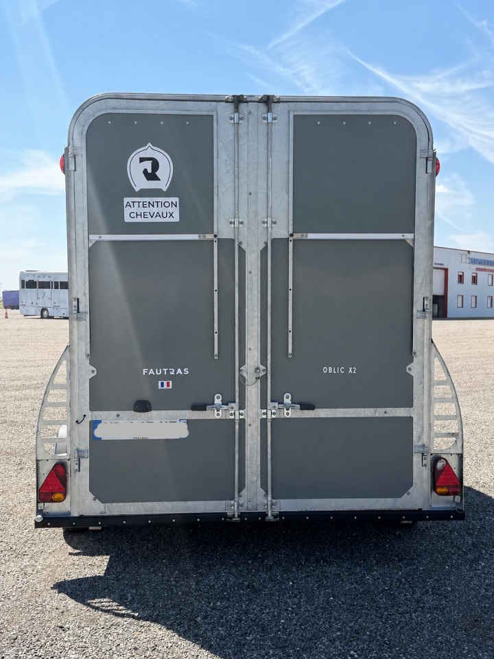 Horse trailer Fautras OBLIC X2 2 Stalls 2025 Used