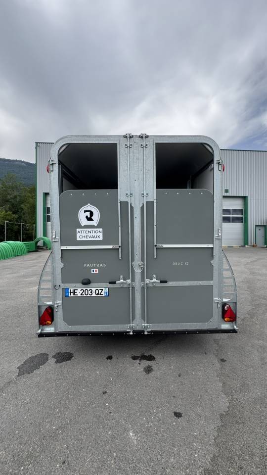 Horse trailer Fautras OBLIC X2 2 Stalls 2025 Used