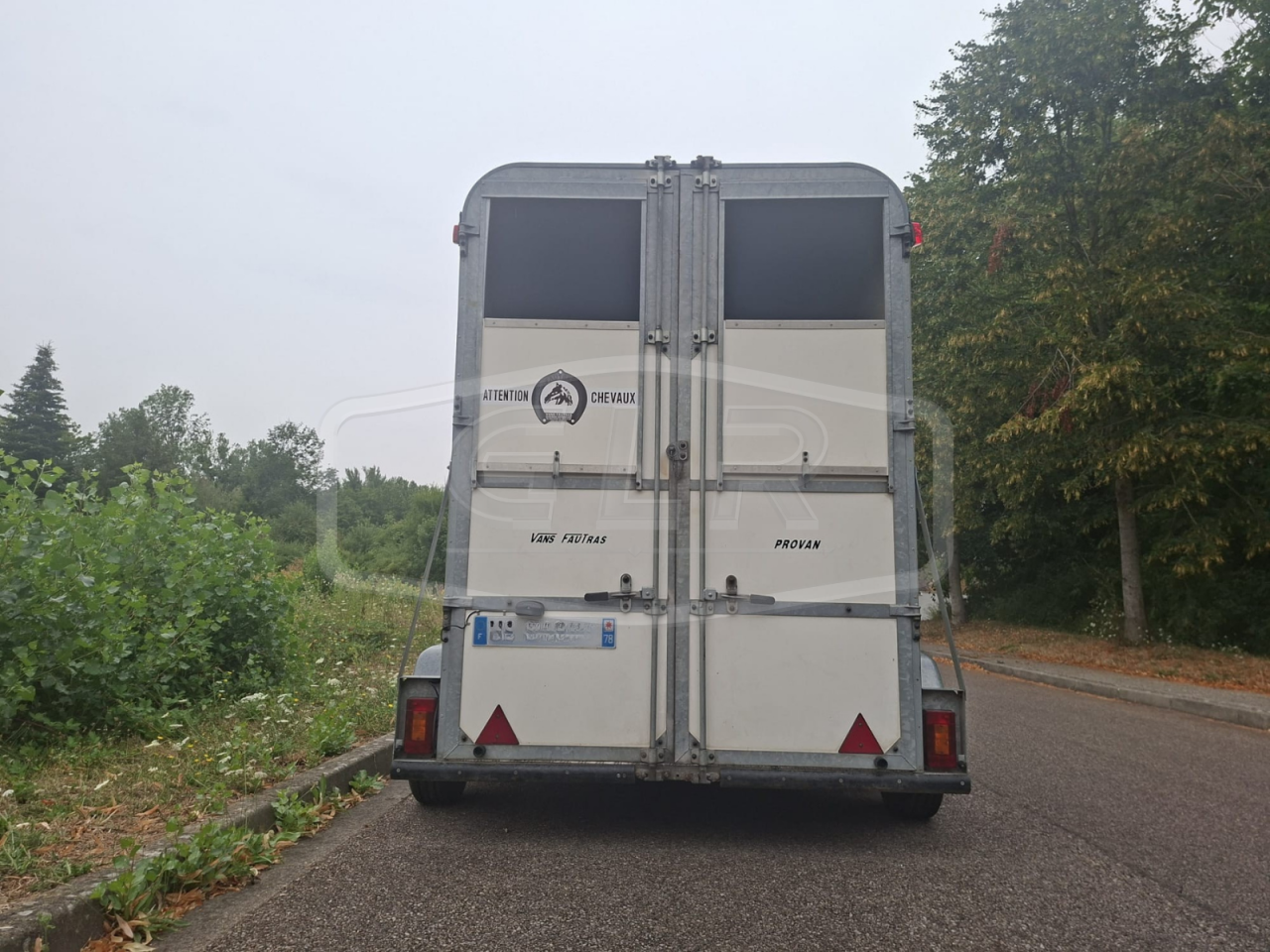 Horse trailer Fautras PROVAN 2 Stalls 2007 Used