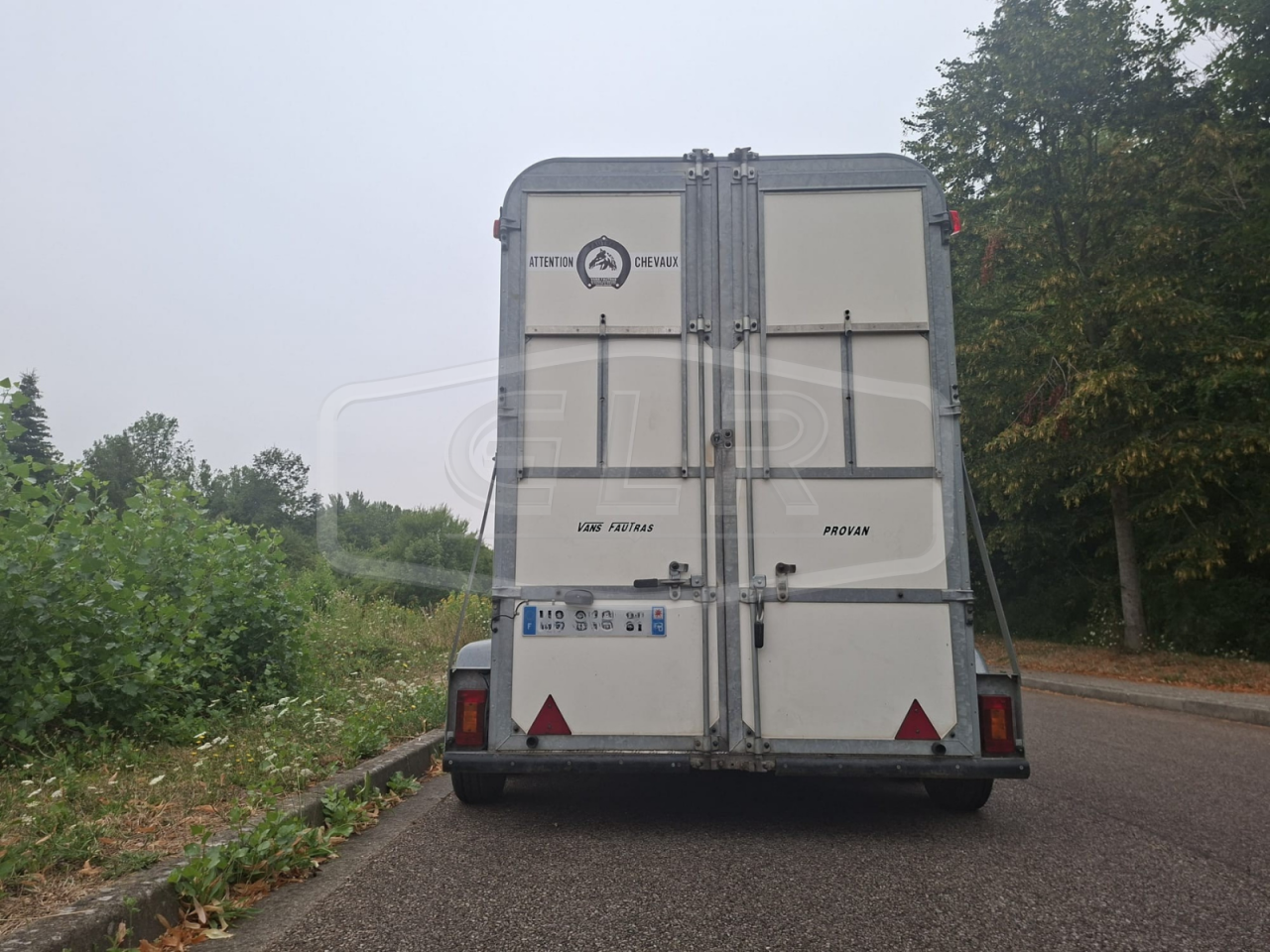 Horse trailer Fautras PROVAN 2 Stalls 2007 Used