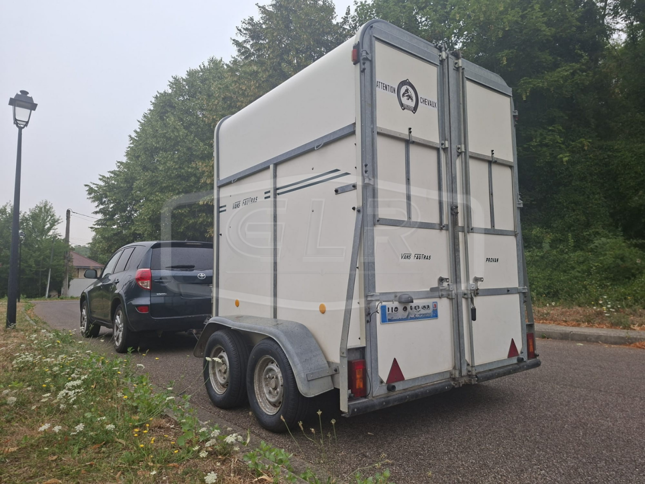 Horse trailer Fautras PROVAN 2 Stalls 2007 Used