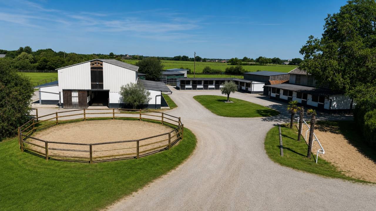 Livery yard  Maine-et-Loire