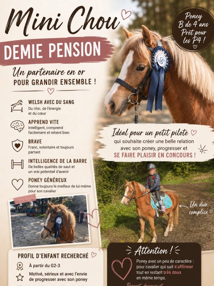 Mare New Forest Part-Livery 2022 Chesnut
