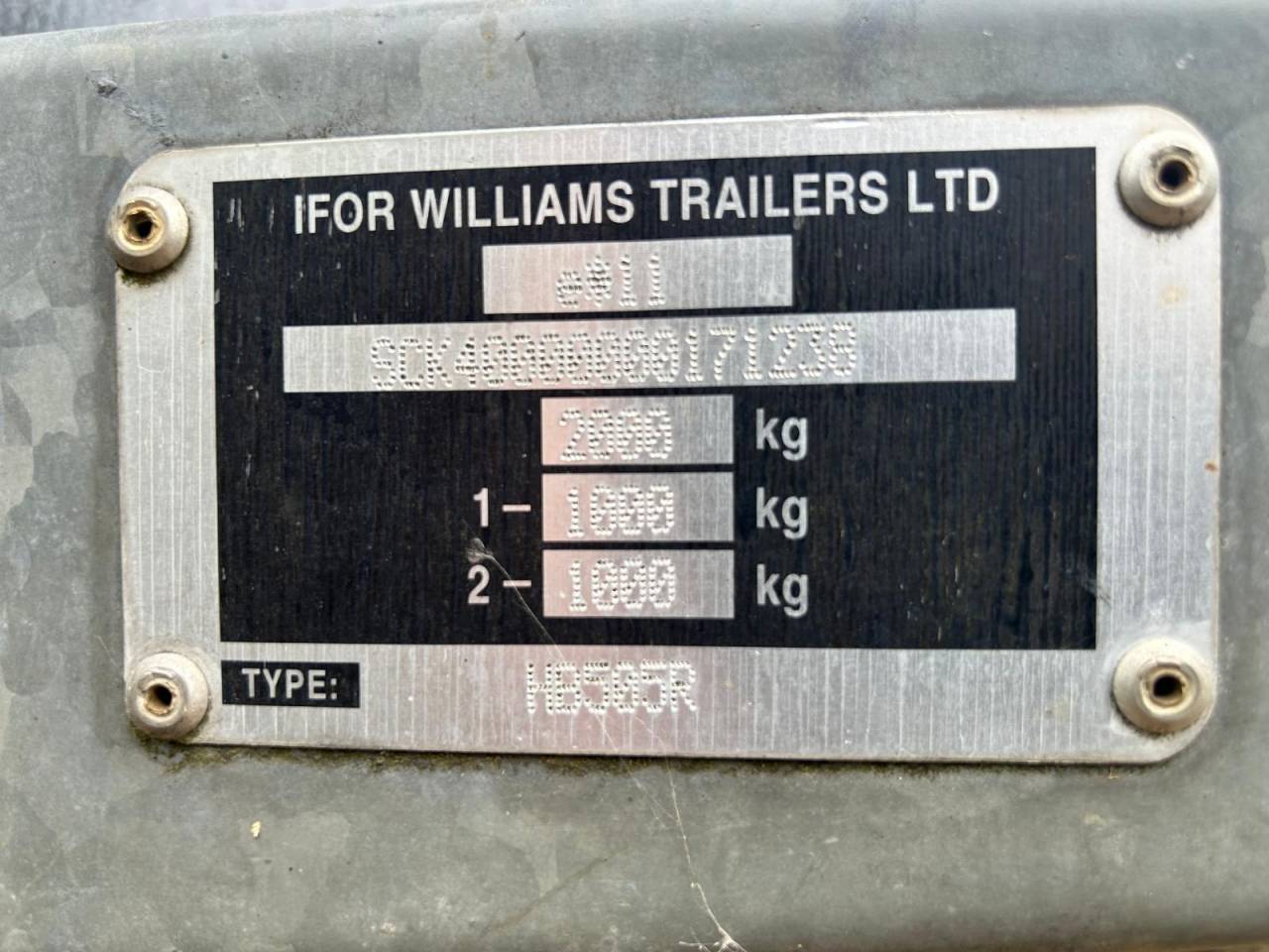 Horse trailer Ifor Williams HB505R 2 Stalls 1996 Used