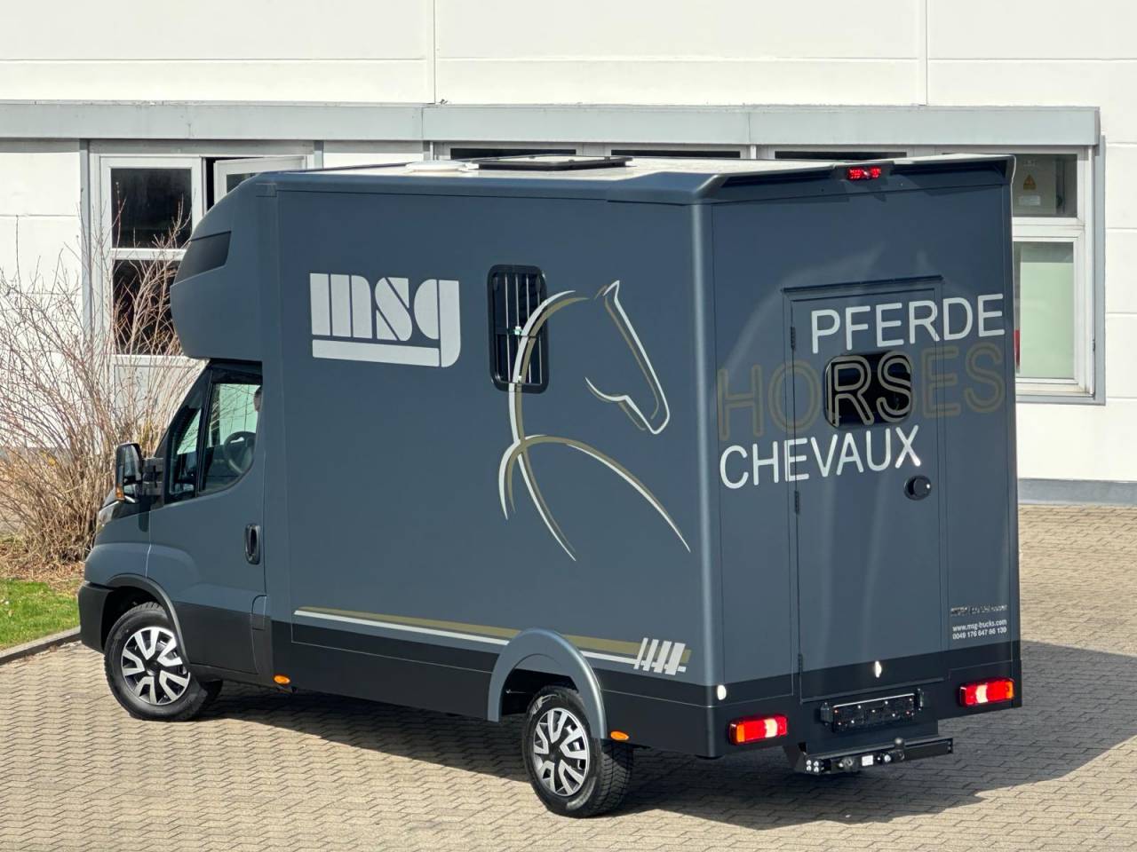 Horsebox HGV Iveco IVECO DAILY 35-210 HI-MATIC MSG STALLION LIGHT 2026 New