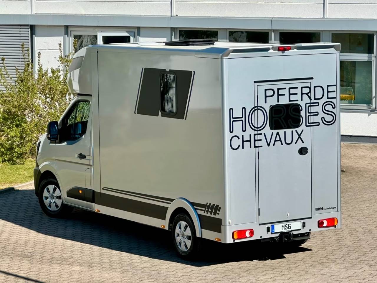 Horsebox HGV Renault RENAULT MASTER 170 MSG STALLION LIGHT AUTOMATIQUE 2026 New
