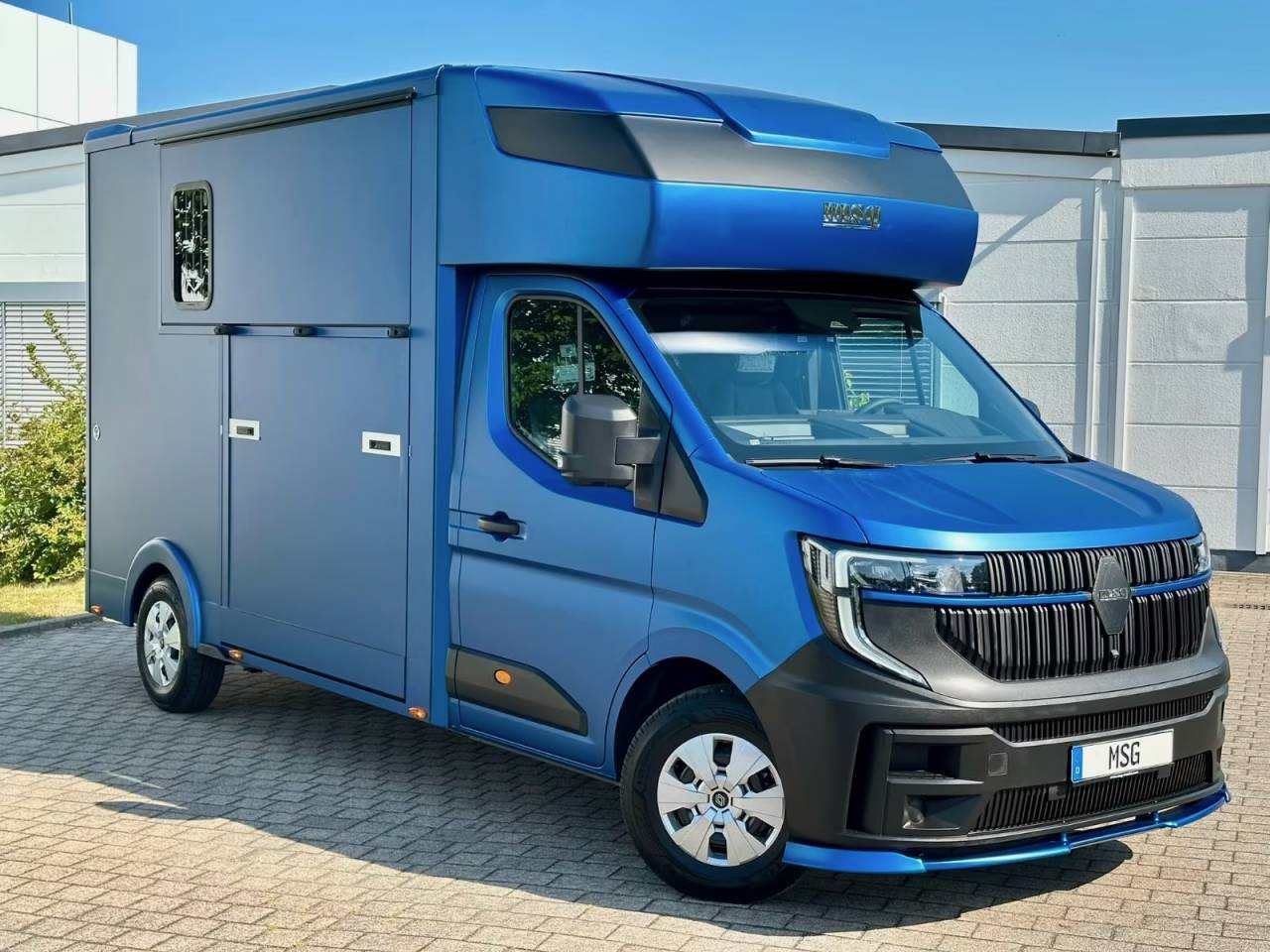 Horsebox HGV Renault RENAULT MASTER 170 MSG STALLION LIGHT AUTOMATIQUE 2026 New