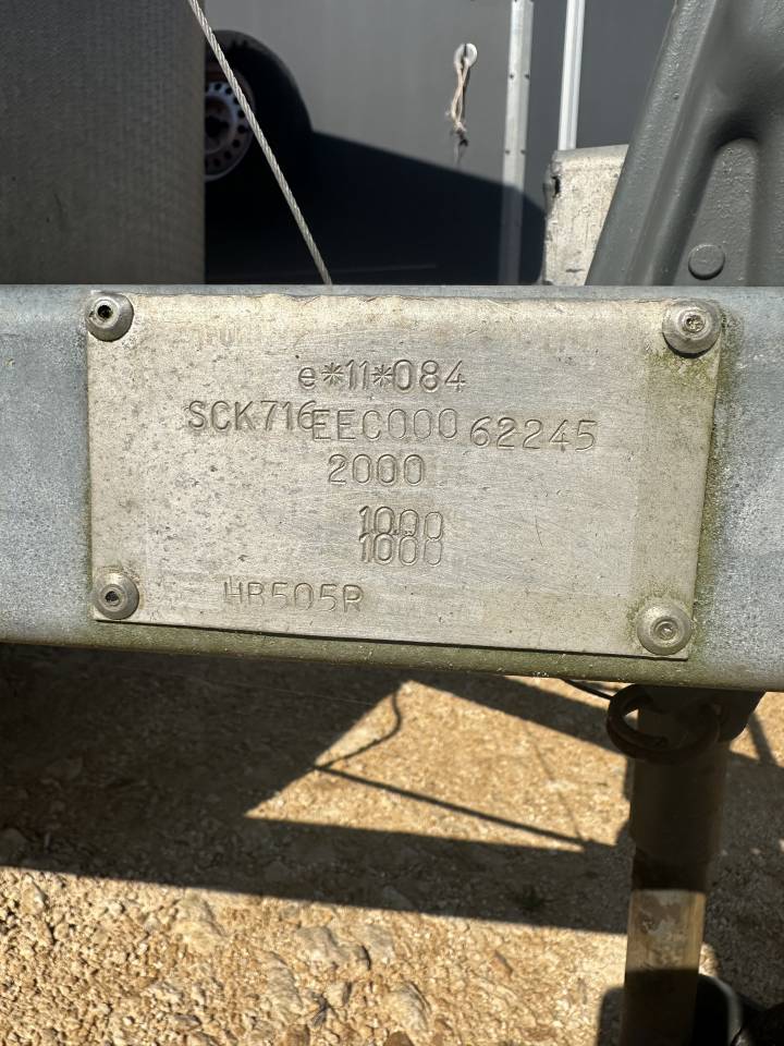 Horse trailer Ifor Williams HB505R 2 Stalls 1986 Used