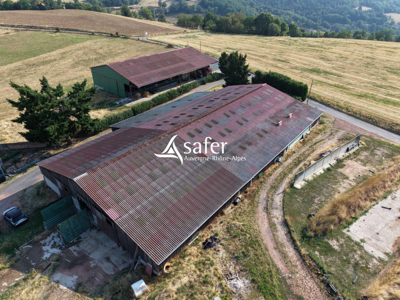 Sheep farm  Rh&ocirc;ne
