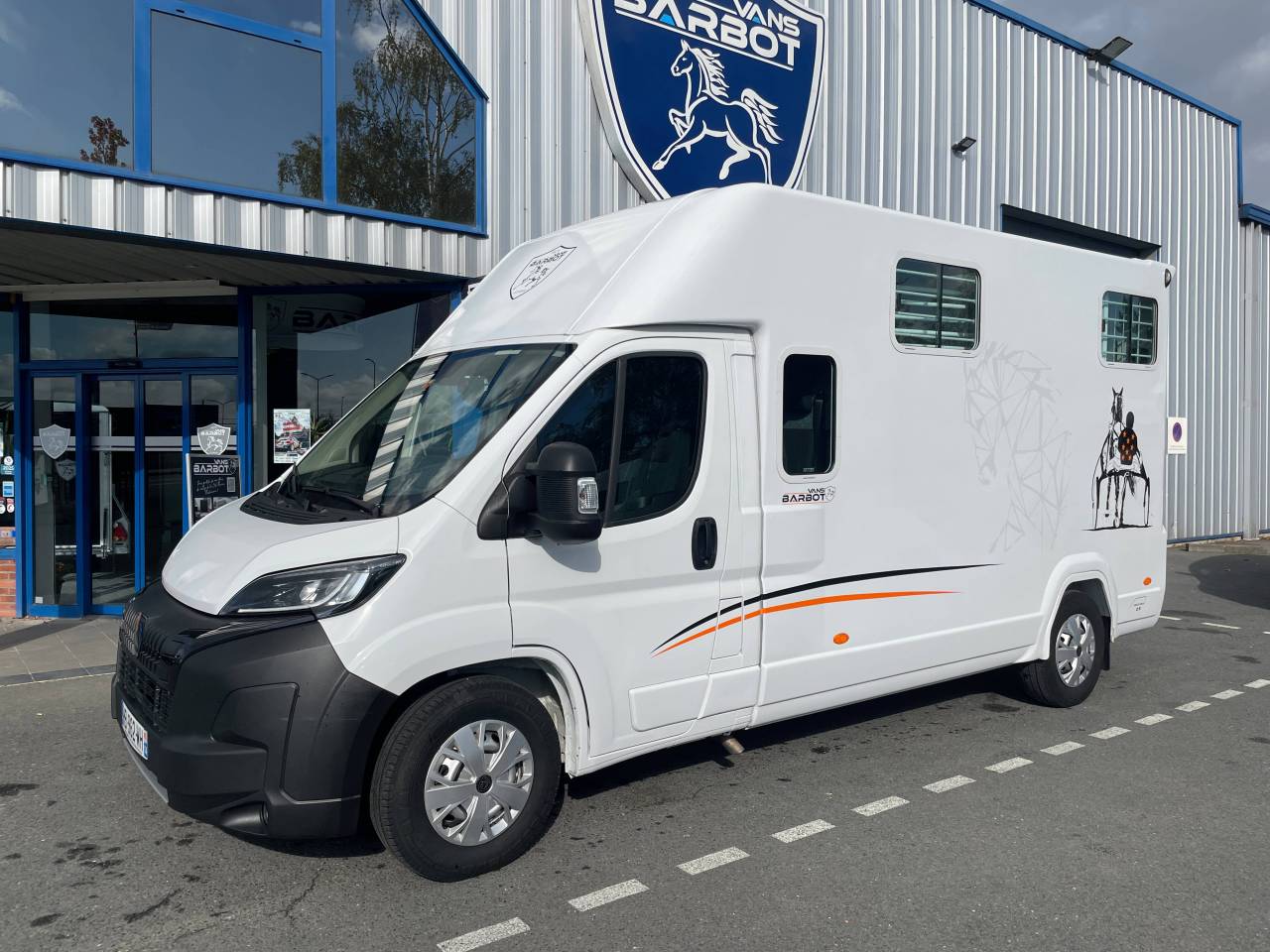 Horsebox HGV Barbot Boxer 2025 Used