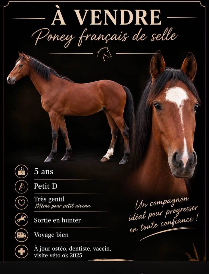 Gelding French Saddle Pony For sale 2021 Bay