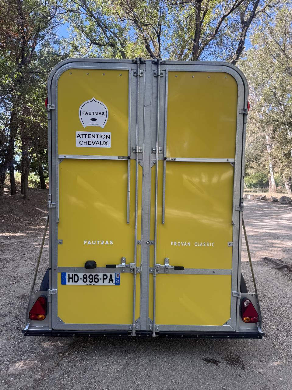 Horse trailer Fautras PROVAN CLASSIC 2 Stalls 2025 Used