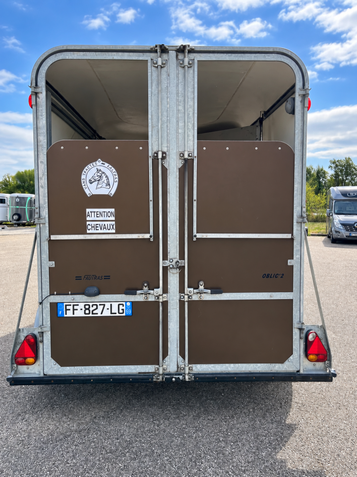 Horse trailer Fautras OBLIC+2 2 Stalls 2019 Used