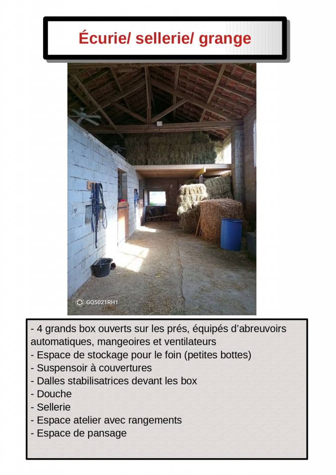 Equestrian property  Pyr&eacute;n&eacute;es-Atlantiques