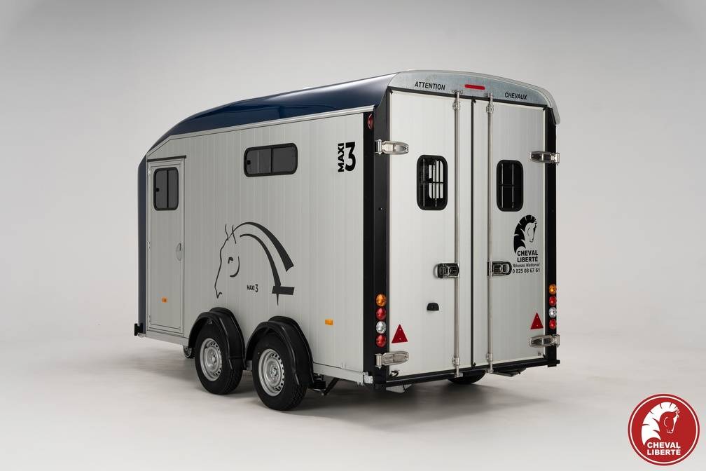 Horse trailer Cheval Liberte MINIMAX  3 Stalls 2025 New