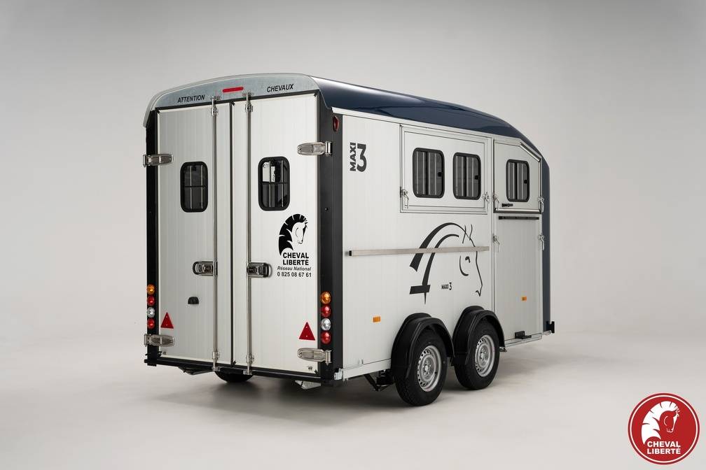 Horse trailer Cheval Liberte MINIMAX  3 Stalls 2025 New