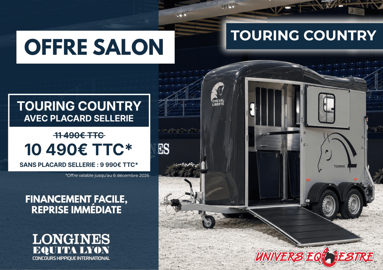 Horse trailer Cheval Liberte GOLD TOURING 2 Stalls 2026 New