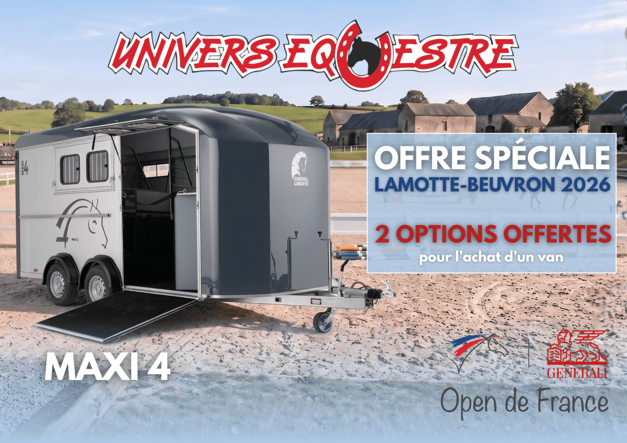Horse trailer Cheval Liberte optimax 4 Stalls 2026 New