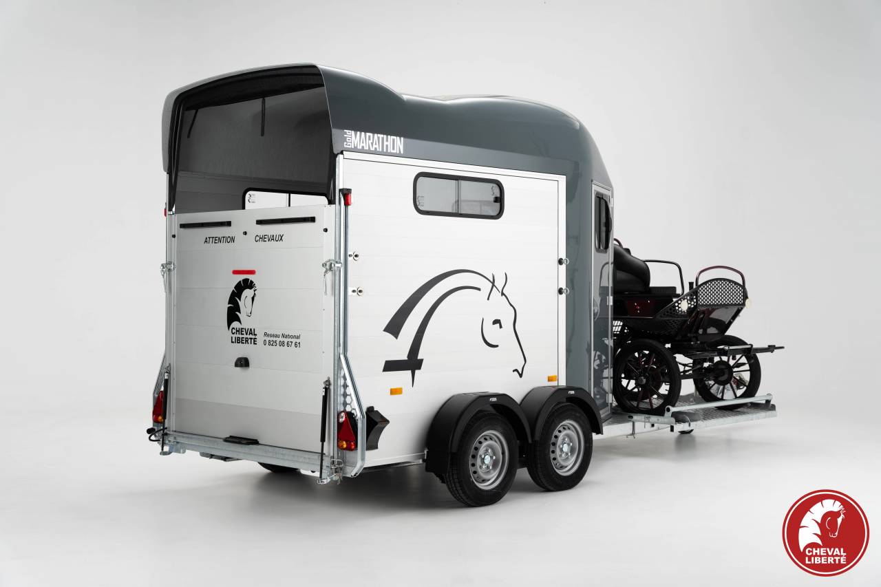 Horse trailer Cheval Liberte MARATHON 2 Stalls 2024 New